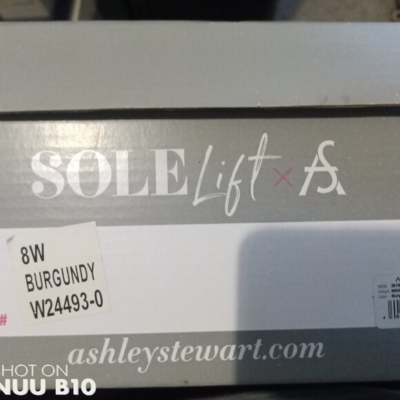 Beauty In Boots Ashley Stewart's 8W Red Wine Snake Print Boots - Picture 10 of 11